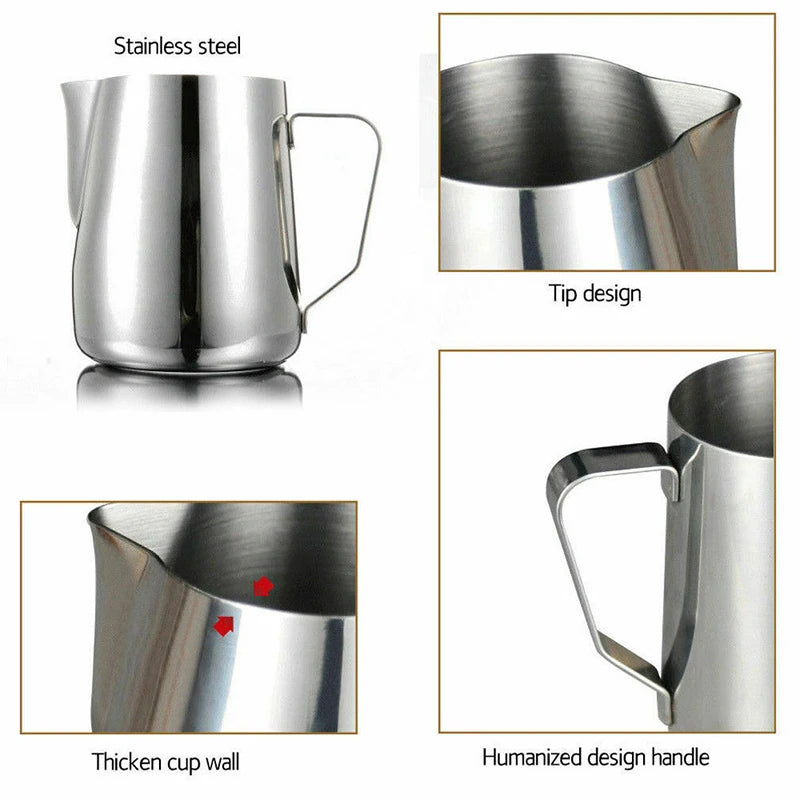 Fashion Stainless Steel Craft Cappuccino Milk Jugs