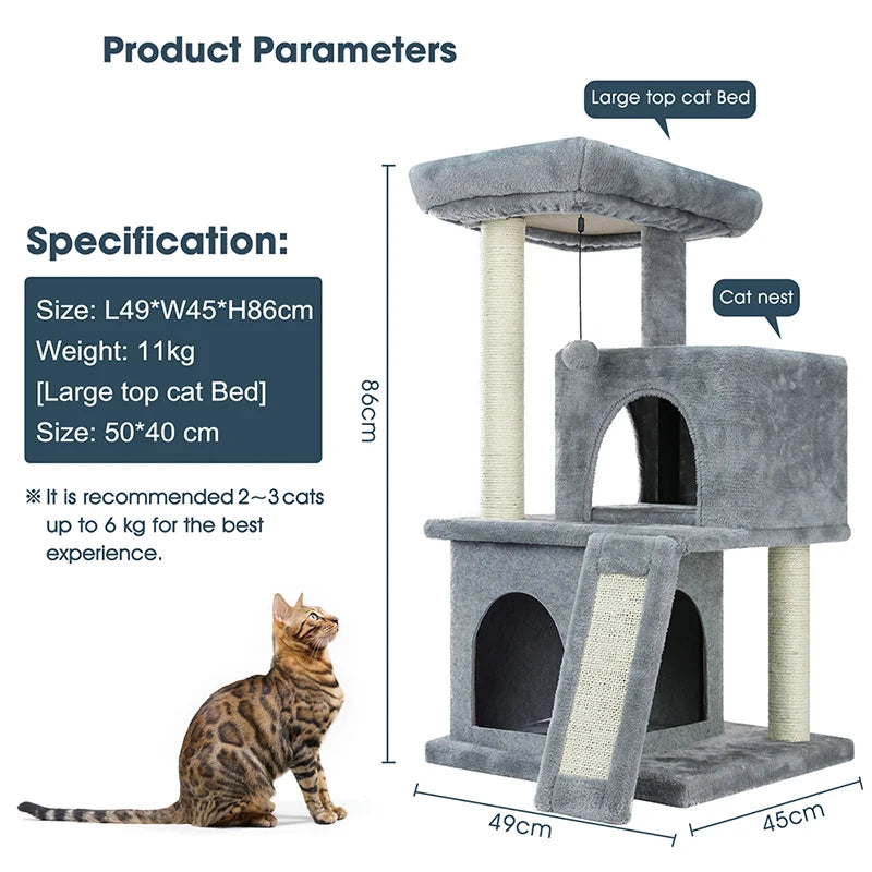 Cat Tree House Condo Playground