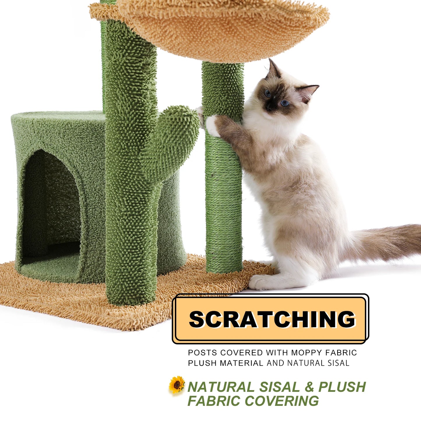 Cat Tree Cactus Cat Tower