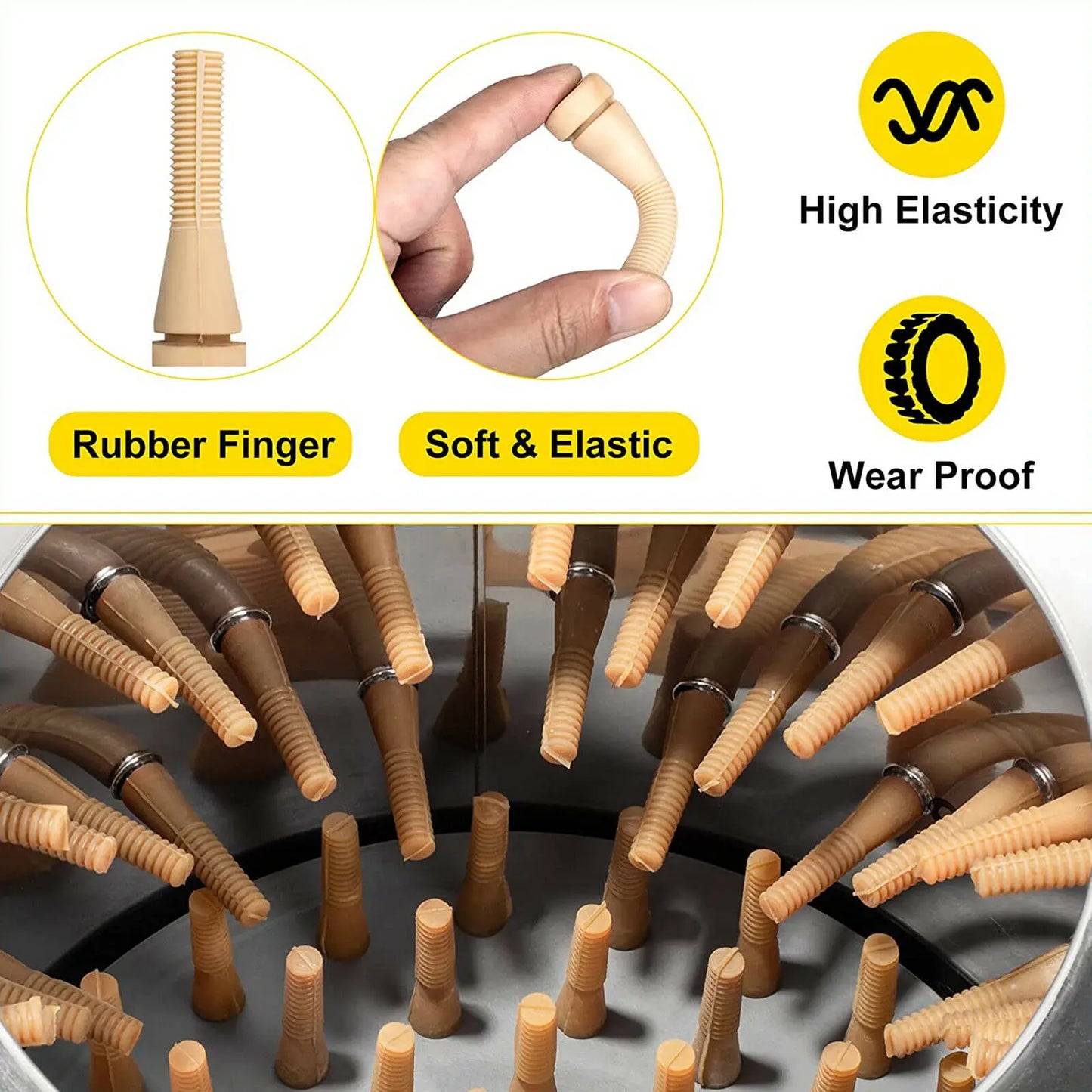 SucceBuy 1500W Electric Chicken Plucker