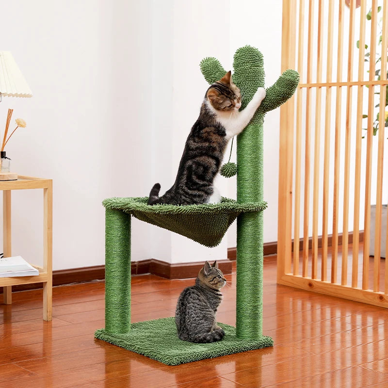 Cute Cactus Pet Cat Tree