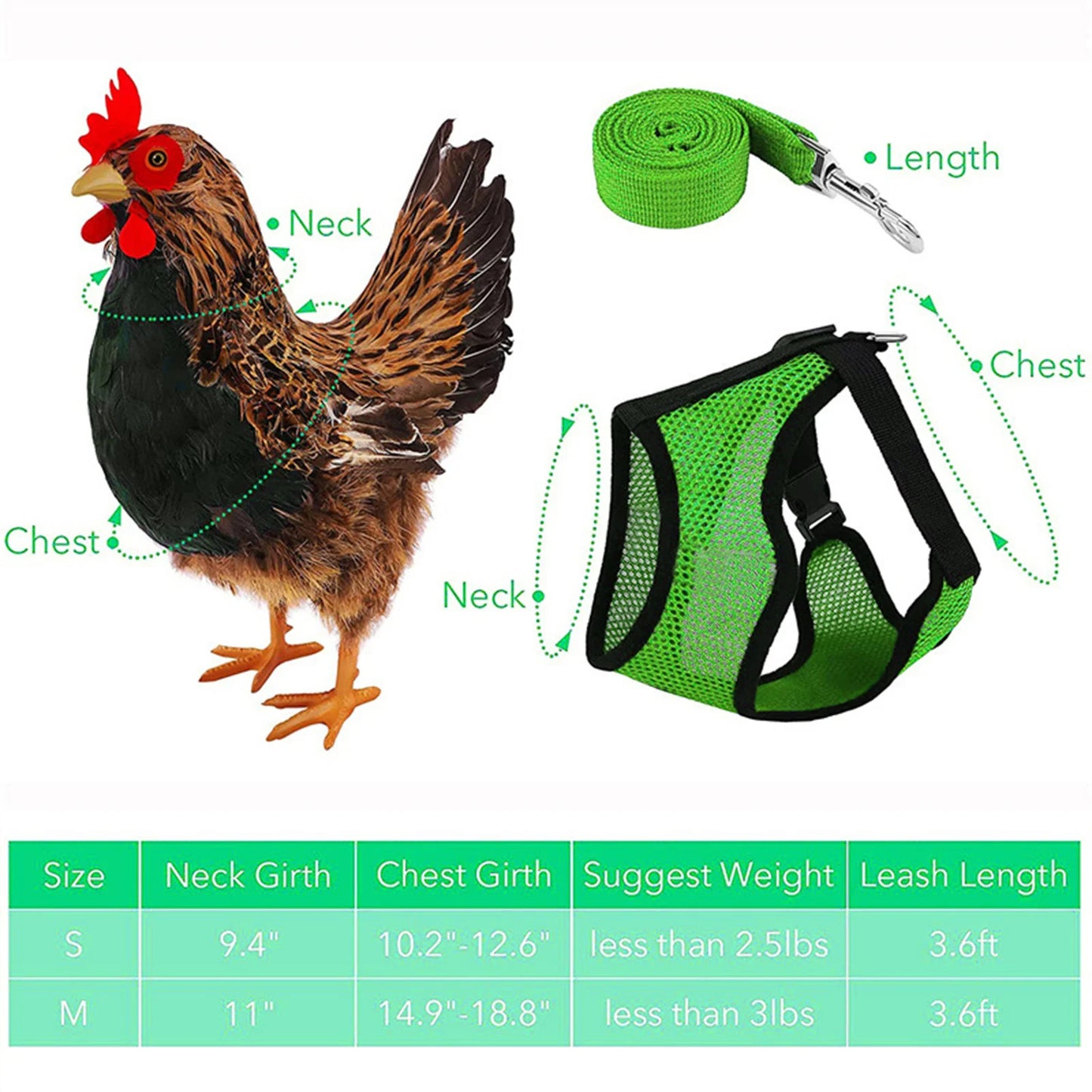 Poultry Harness Rope
