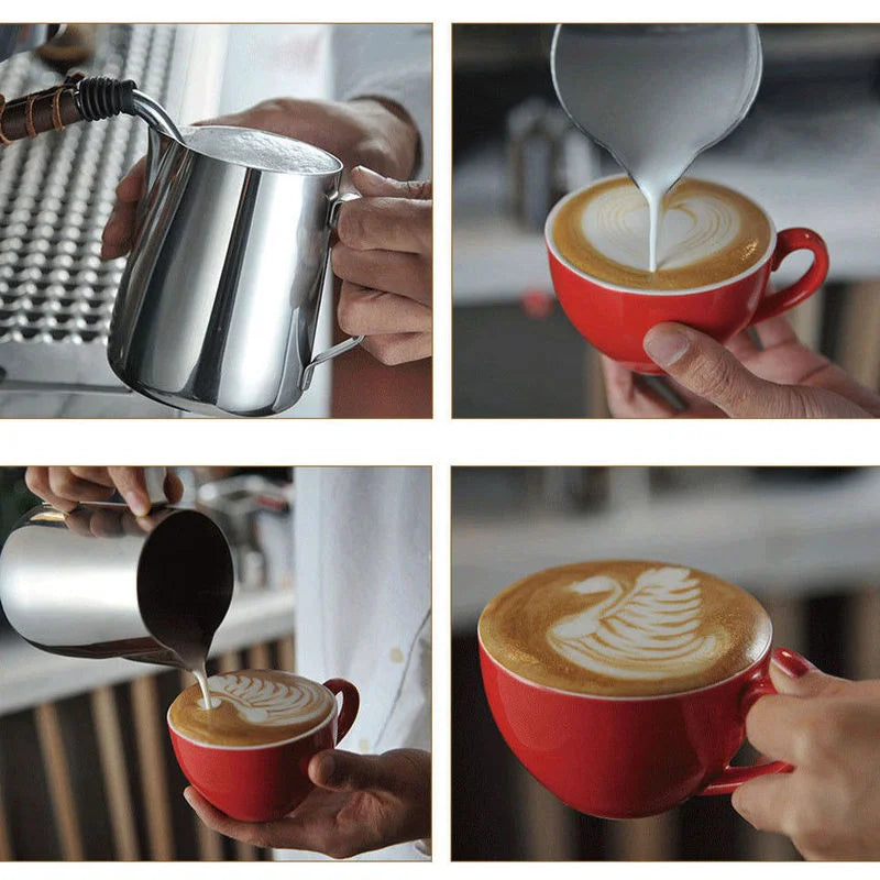 Fashion Stainless Steel Craft Cappuccino Milk Jugs