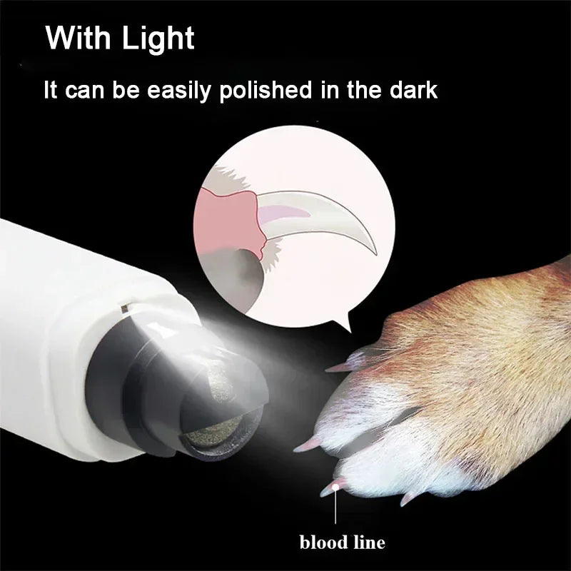 Electric Dog and Cat Nail Grooming Supplies