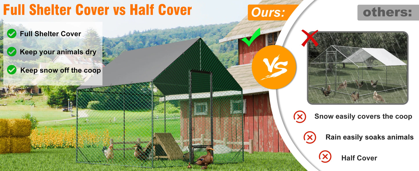 Heavy Duty Upgrade Outdoor Chicken Coop