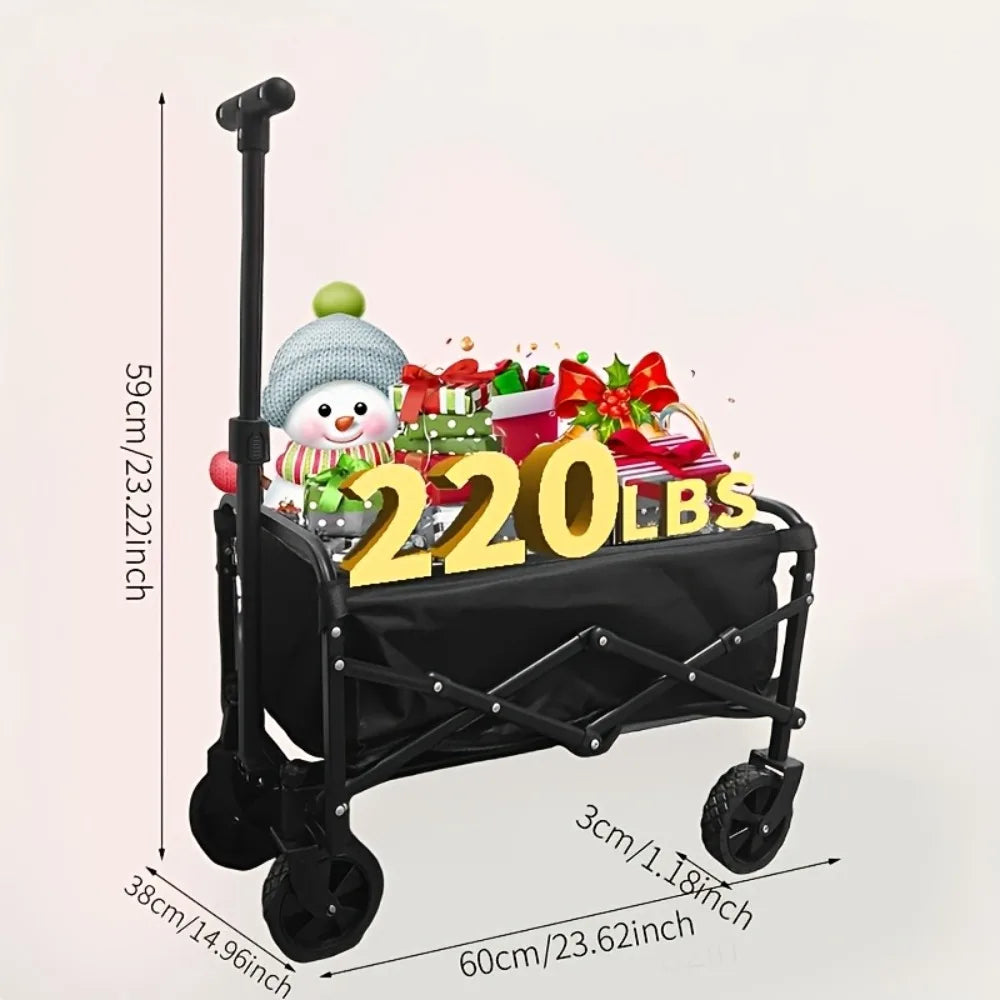 Capacity Heavy-Duty All-Terrain Folding Cart
