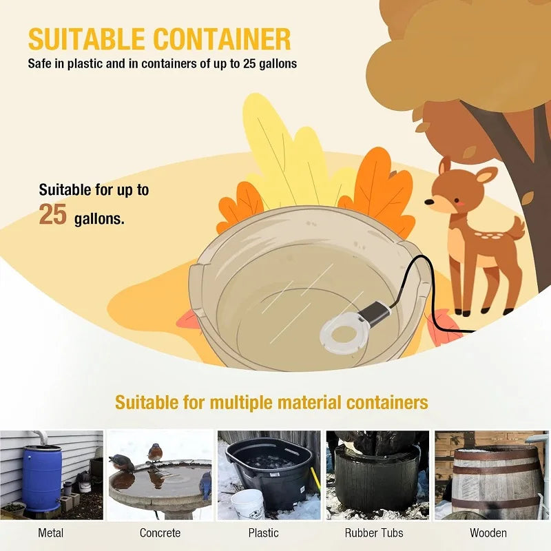 250Watt / 500Watt Stock Tank Heater