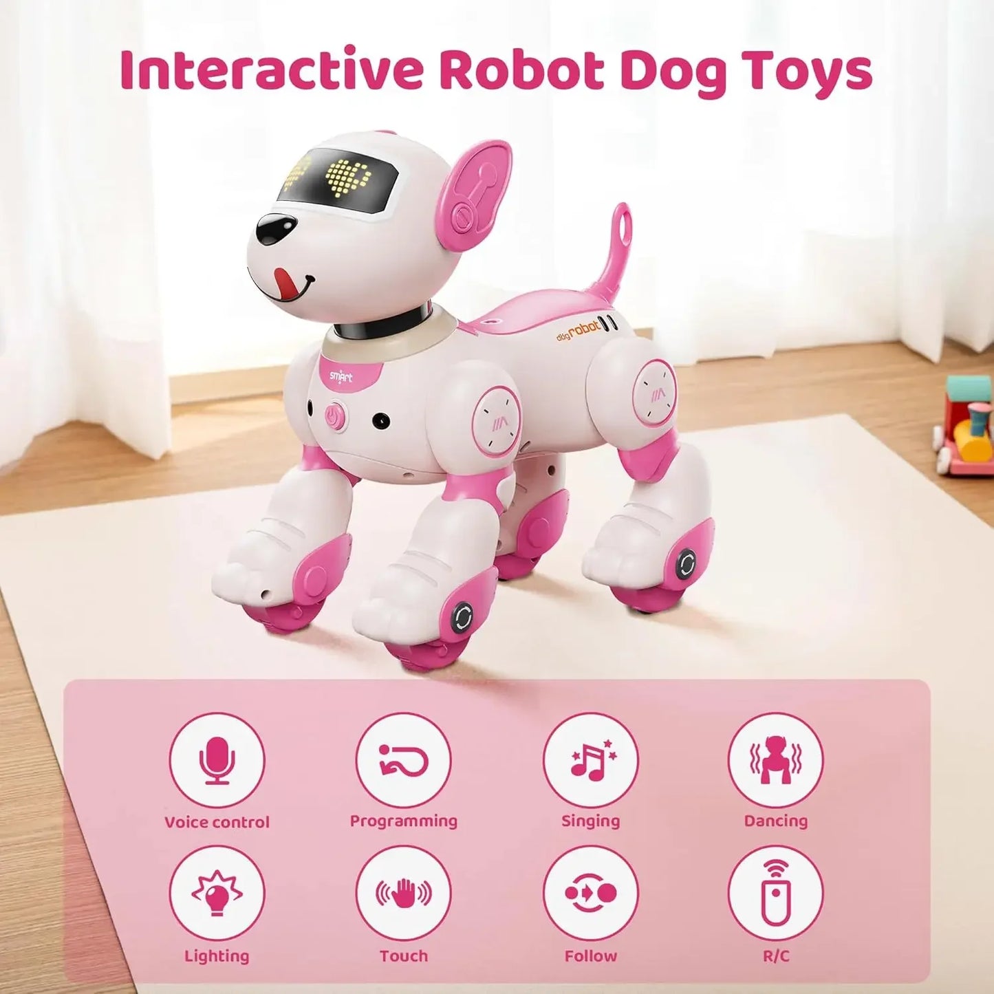 Girls Rc Robot Dog
