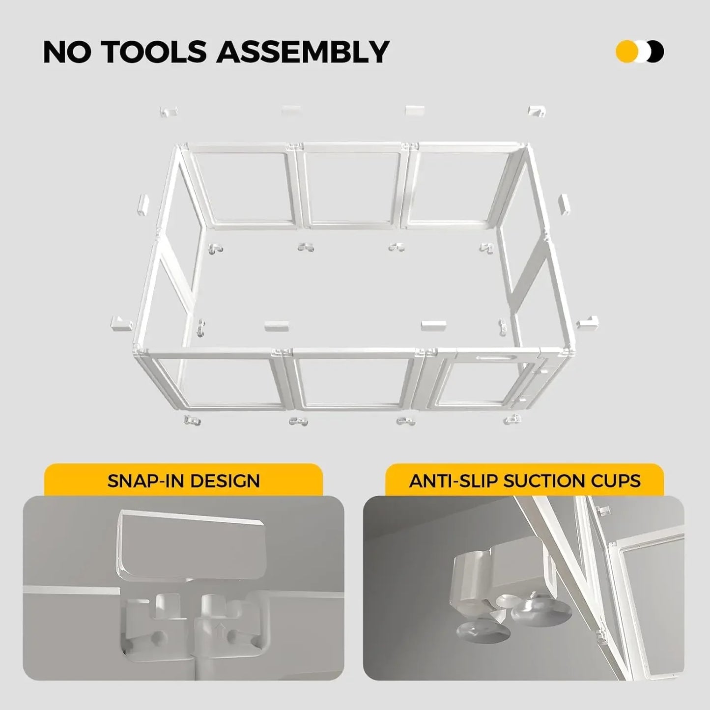 Tool Clear Acrylic Plastic Dog Playpen Indoor