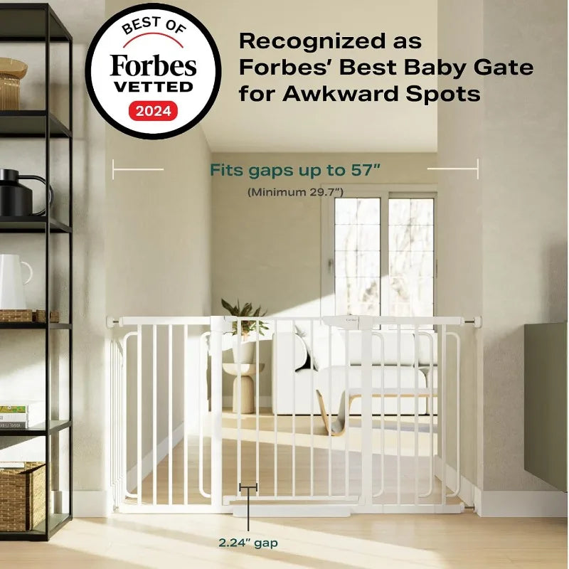 Extra Wide Baby Gate for Stairs