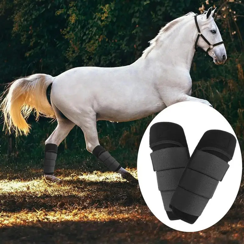 2pcs Horse Boots Leg Guard Protector