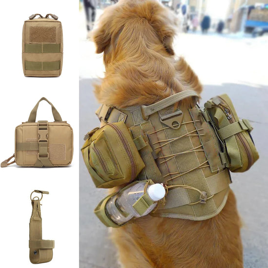 Dog Tactical Bags Set
