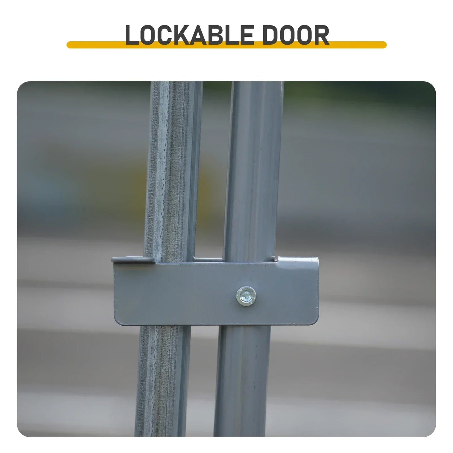 Large Metal Chicken Coop