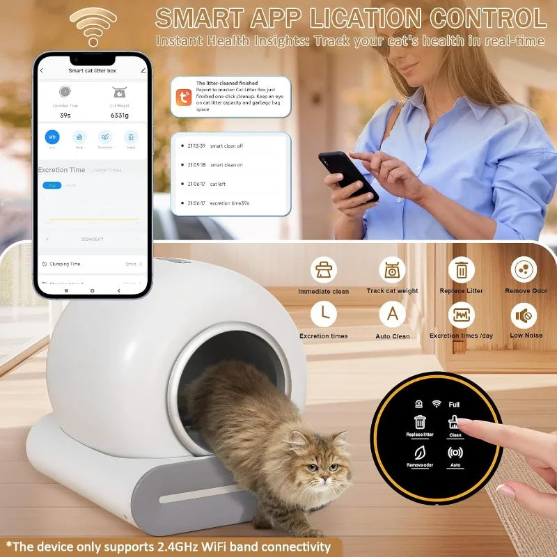 Self Cleaning Litter Box