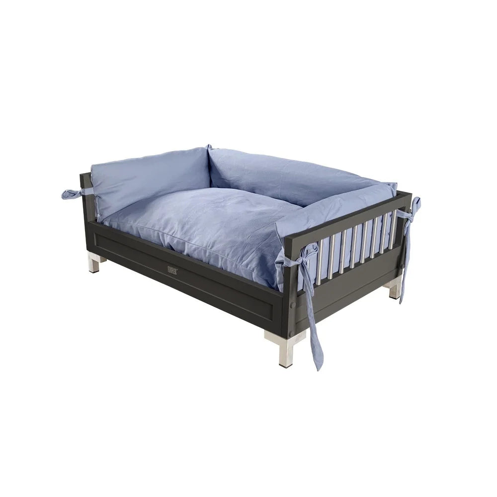 ECOFLEX Manhattan Raised Dog Bed with Memory Foam Cushion