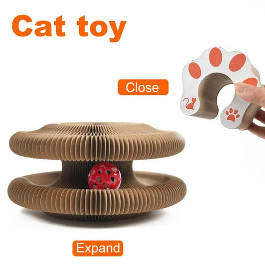 Foldable Cat Scratch Board