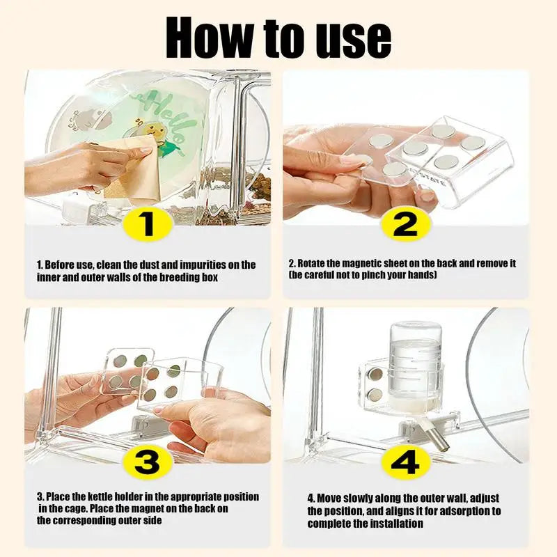 Hamster Water Bottle Holder