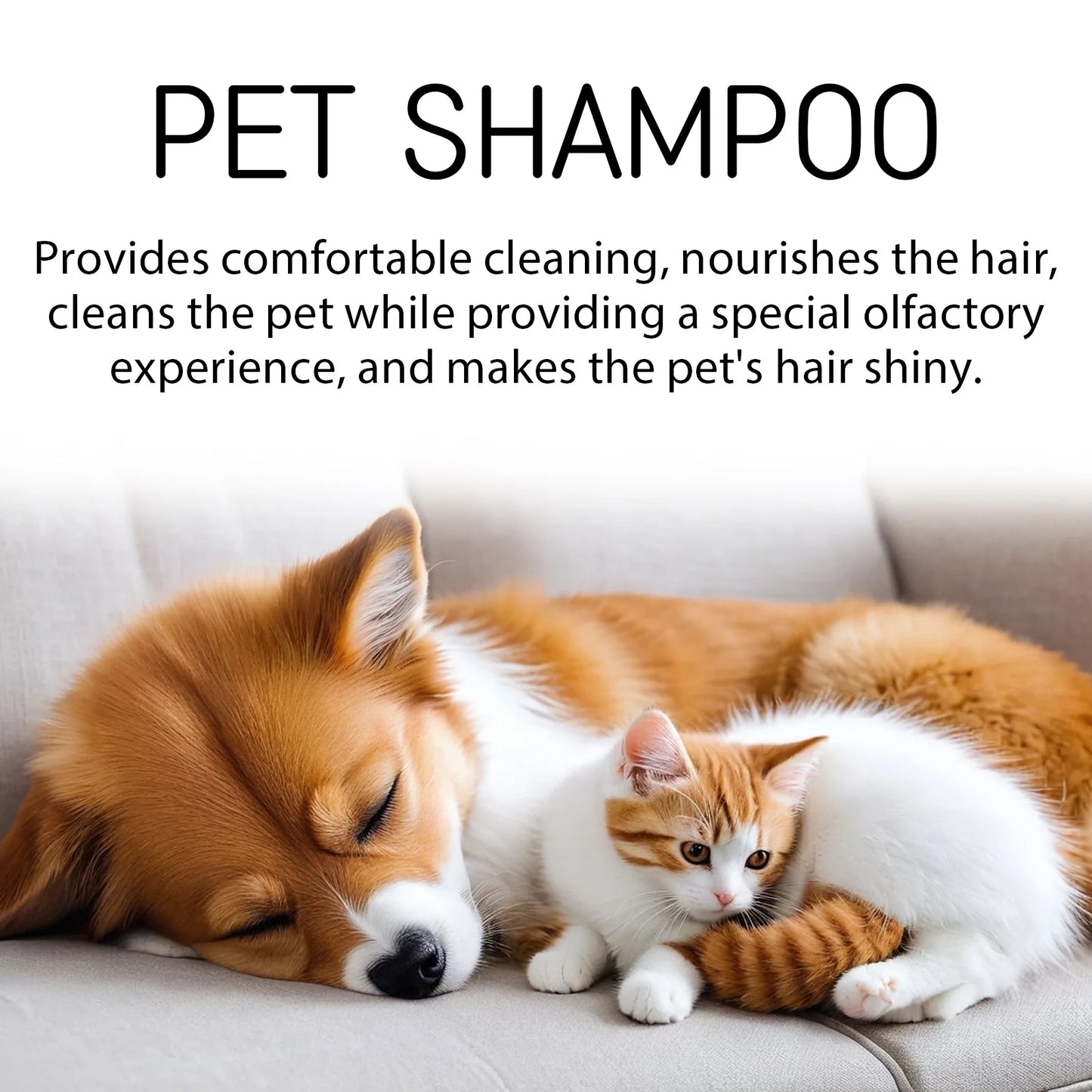 1-4PCS Pet Shampoo