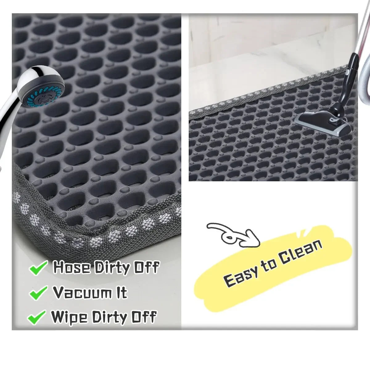 Cat Litter Mat, Kitty Litter Trapping Mat