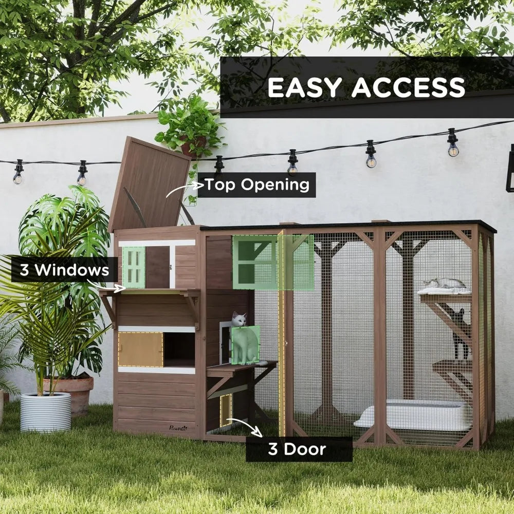 Catio Outdoor Cat Enclosure