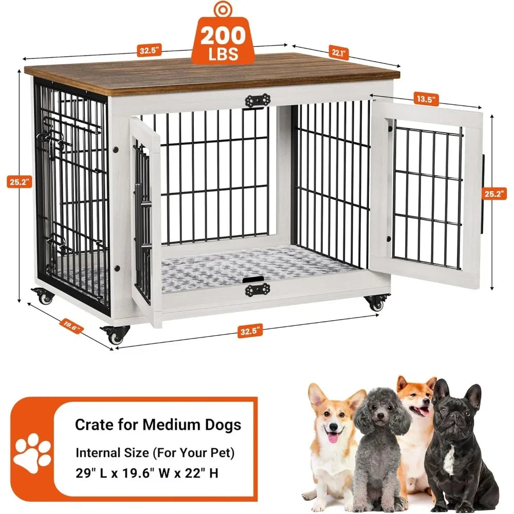 Dog Crate Furniture for Medium Dogs