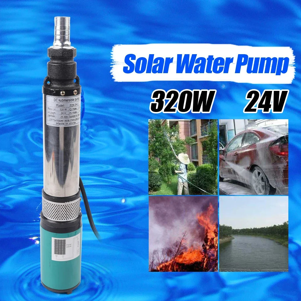 Electric Water Pump DC 24V Solar Pump Farm