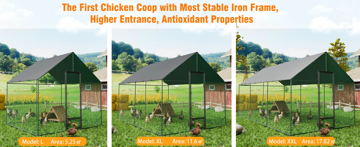 Heavy Duty Upgrade Outdoor Chicken Coop