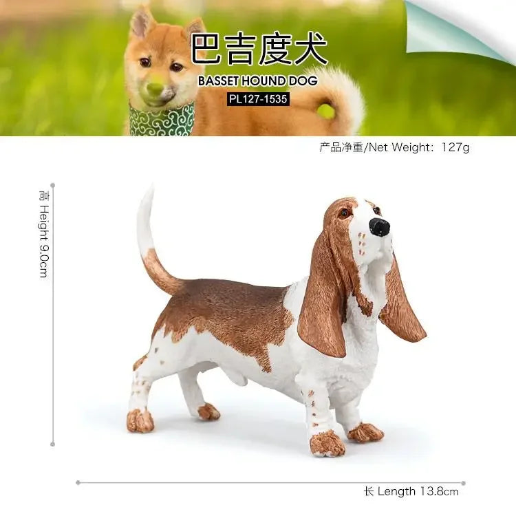 Realistic Dog Figurines for Kids