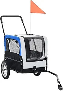 2-in-1 Pet Bike Trailer and Jogging Stroller