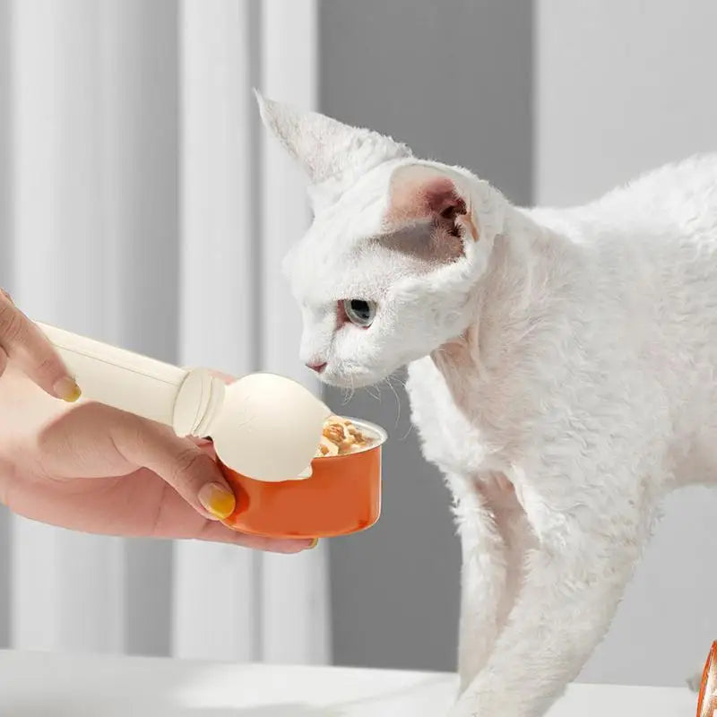 Cat Squeeze Feeder Wet Food Spoon