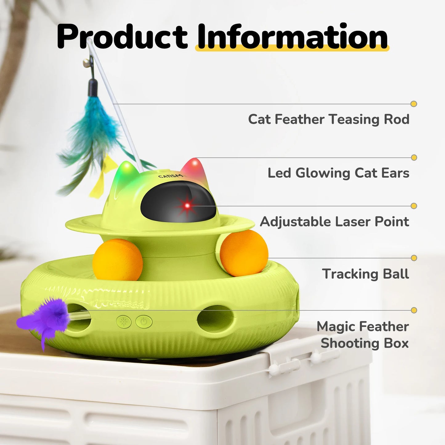 CATISM Upgraded Pet Toys