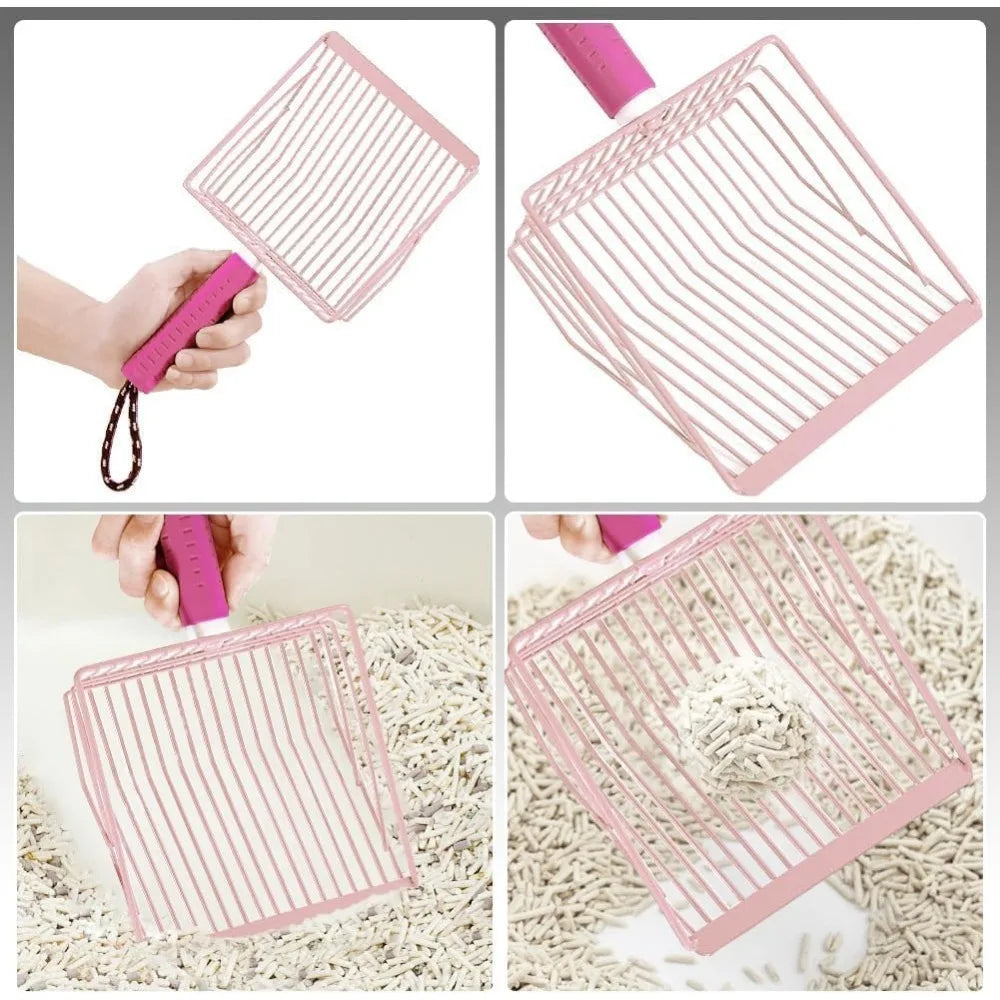 Cat Litter Scoop, (Pink)