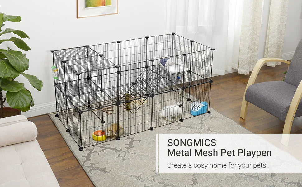 SONGMICS Pet Playpen,