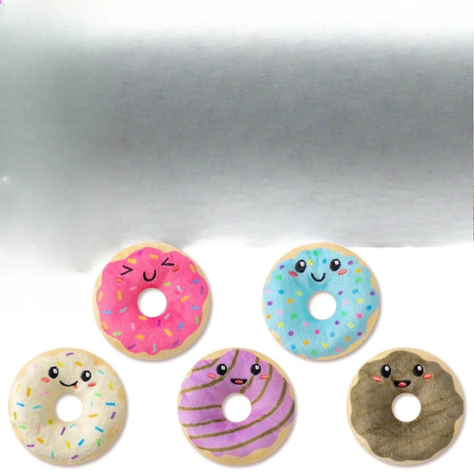 Summer Donut Catnip Toys