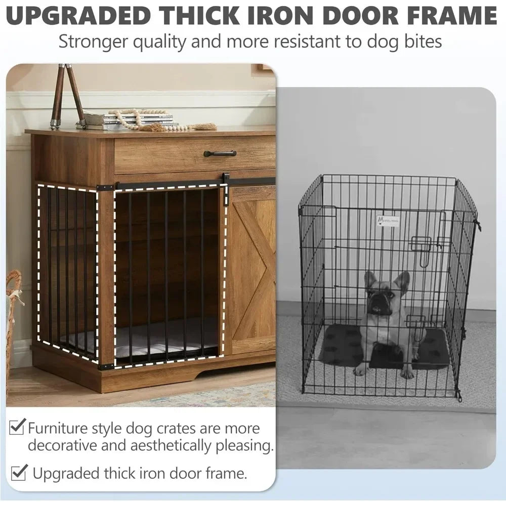 Extra Large Furniture Style Double Dog Crates