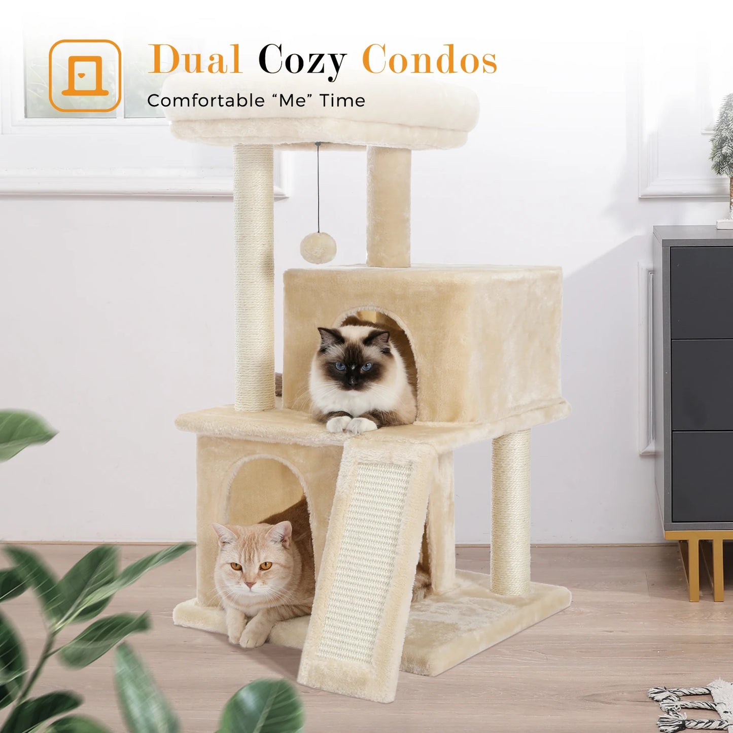 Small Cat Tree Tower