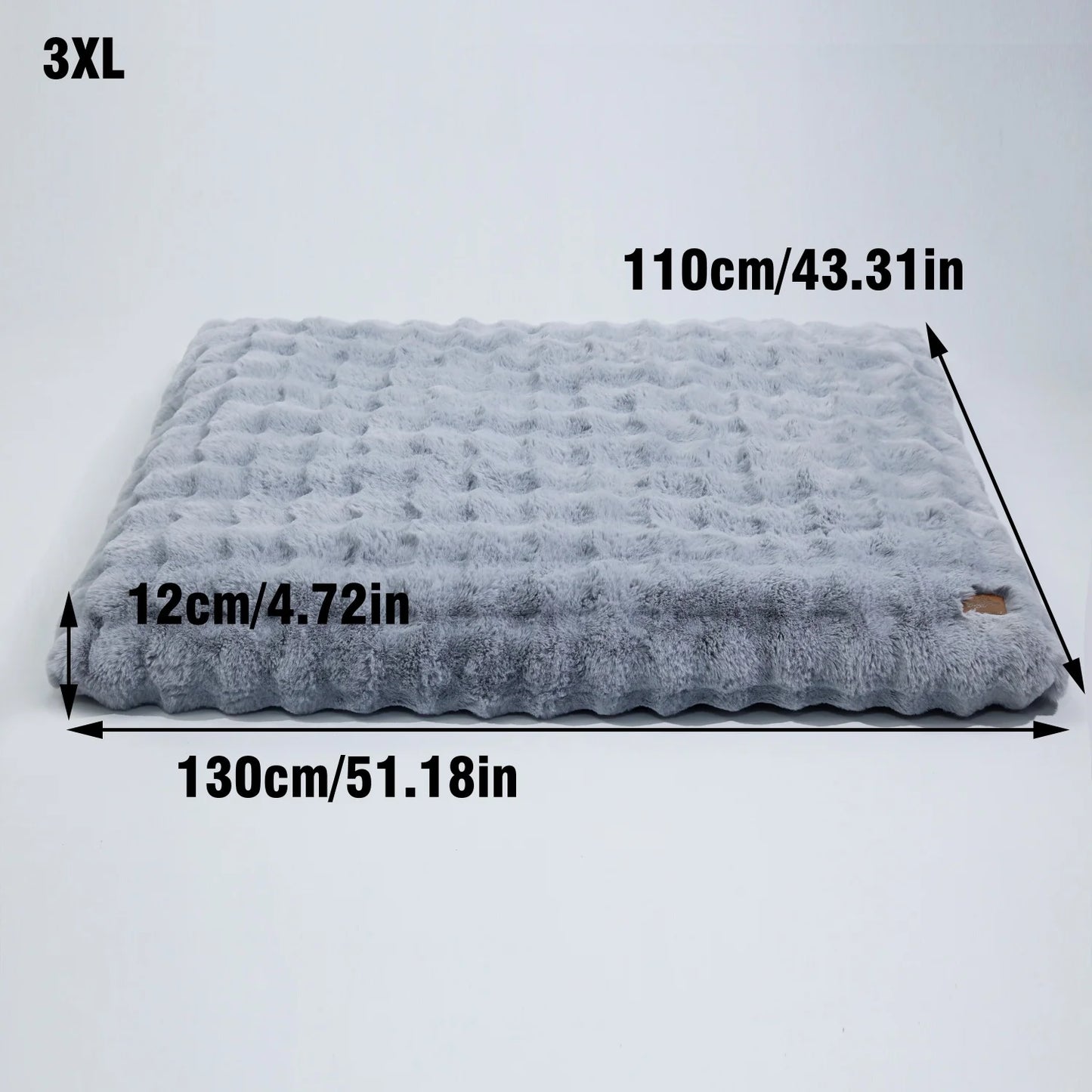 M-4XL Ultra-soft Plush Dog Bed