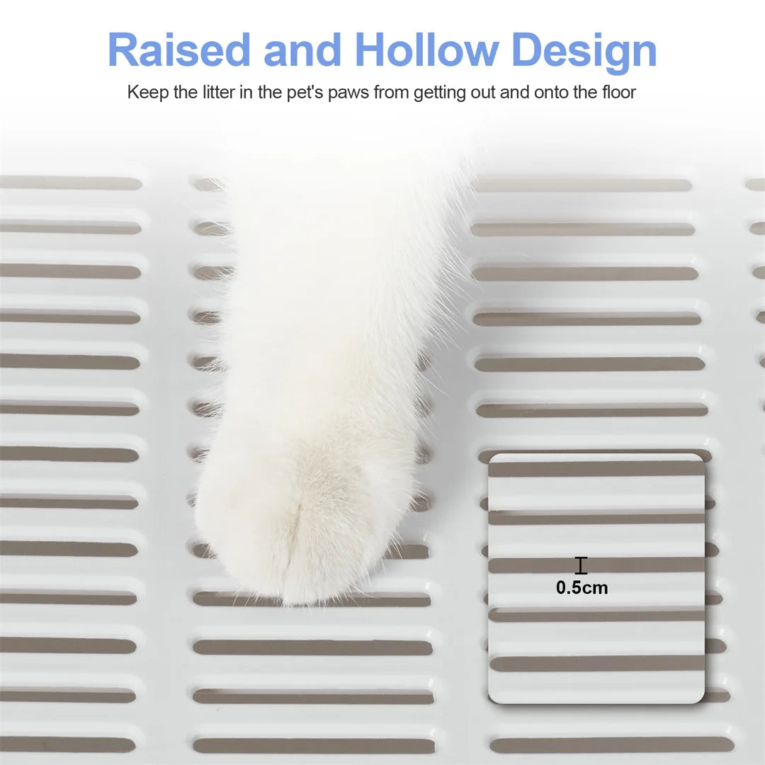 Modern Flexible Tidy Cat Litter Box Enclosure