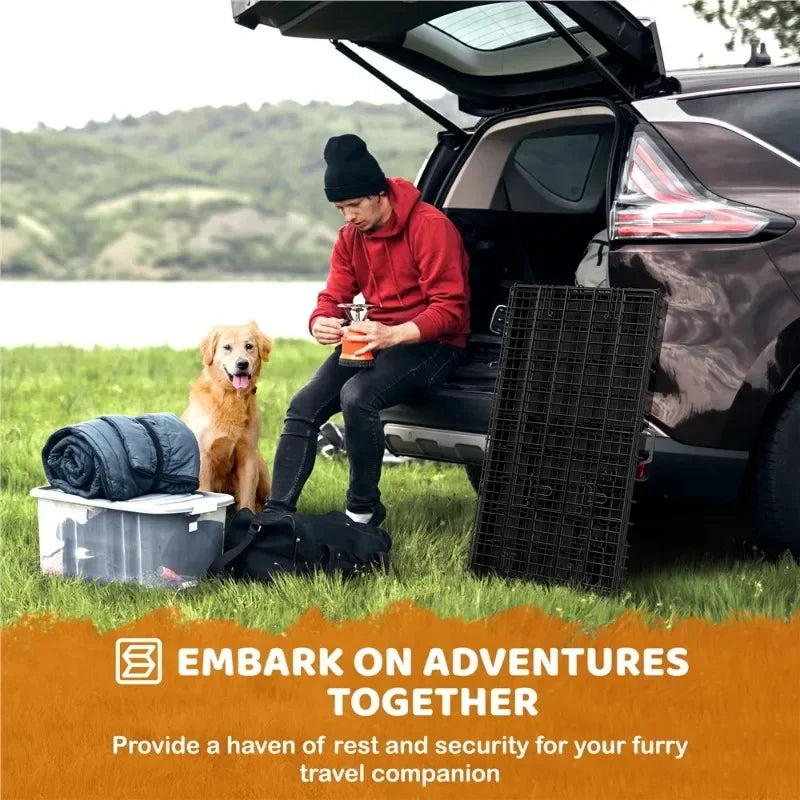 Alden Design Dog Crate