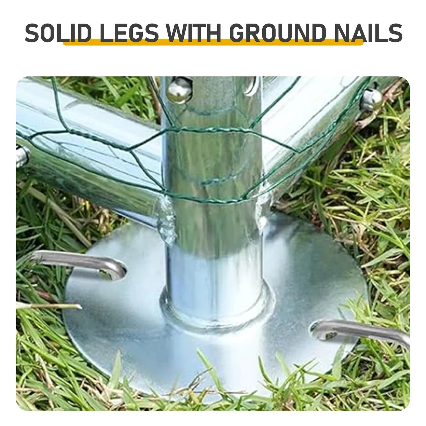 Large Metal Chicken Coop