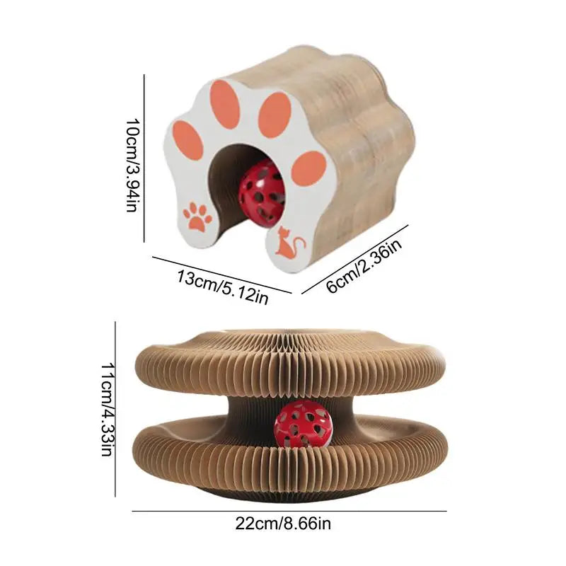 Foldable Cat Scratch Board