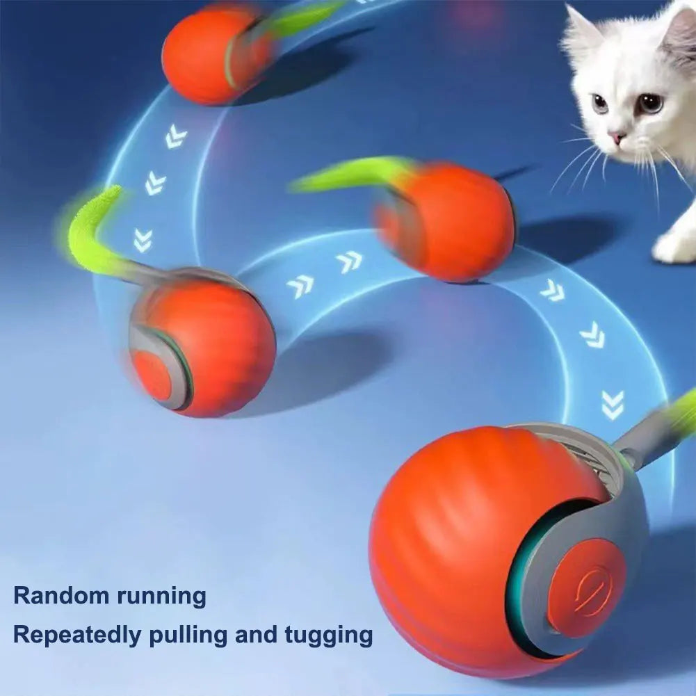 Automatic Moving Cat Toy Ball Smart