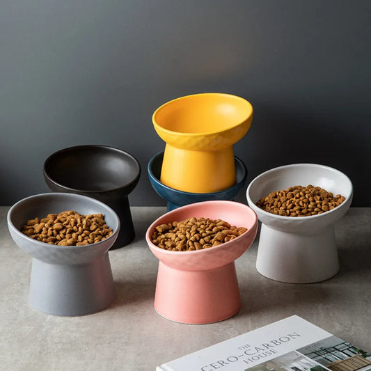 Cat Nordic Style Food Water Bowl