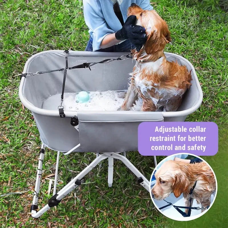 Elevated Dog Bath Tubs for Bath Shower Grooming