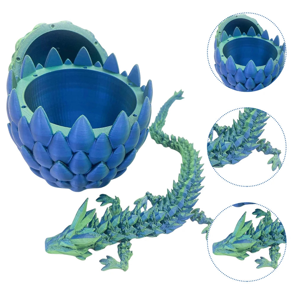 Articulated Dragon 3D Printed Dragon