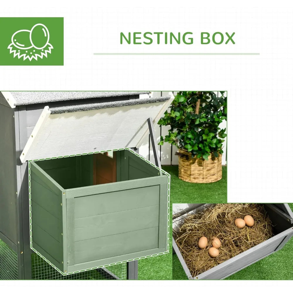 118" Extra Large Chicken Coop