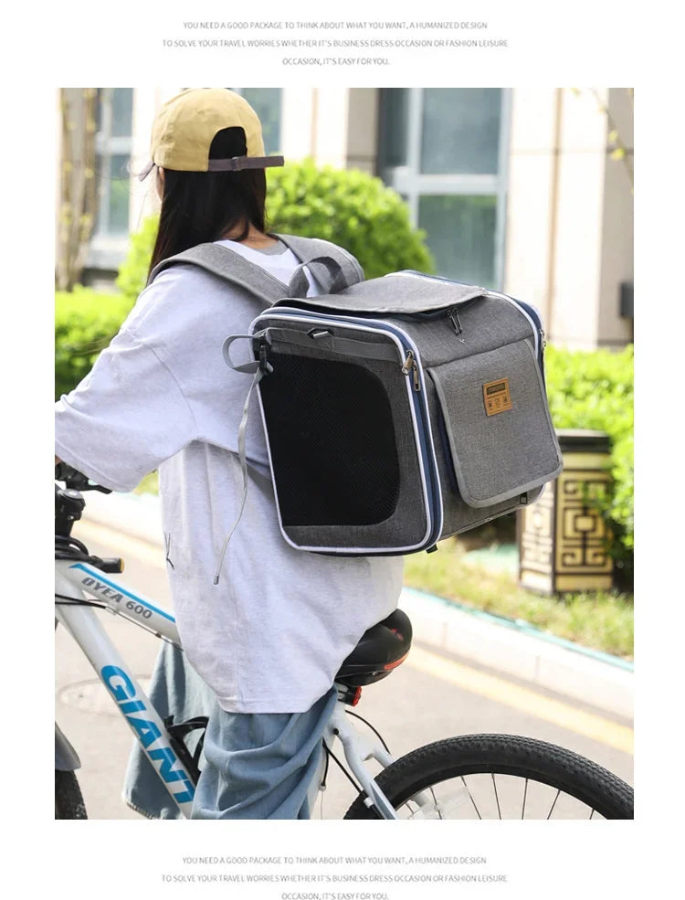 Bicycle Carrying Cat Bag/ Dog Bag