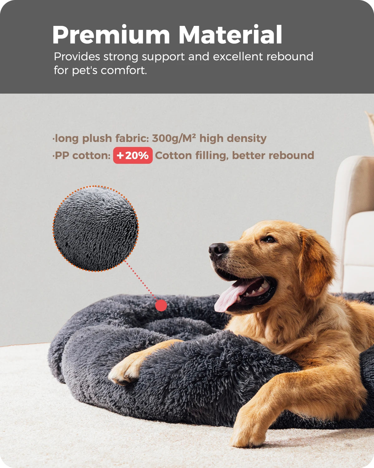 Pet Dog Bed Couch Sofa for Large Dogs