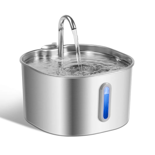 Stainless Steel Cat Water Fountain - Large C