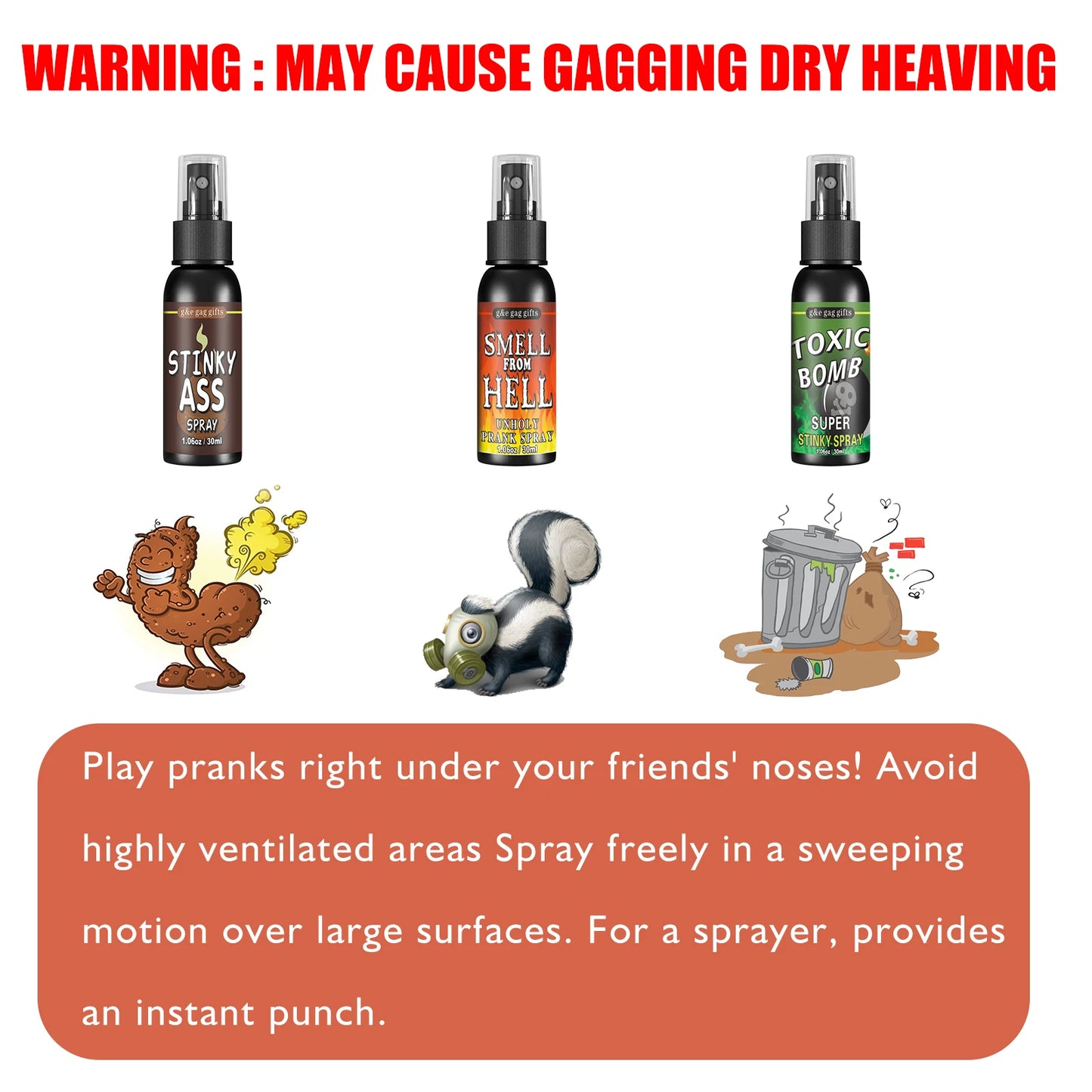 Smelly Fart Spray